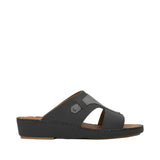 Antonio Men's  Hand Made and Python-Print Leather Arabic Sandals