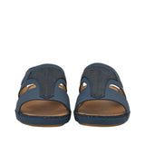 Antonio Men's  Hand Made and Python-Print Leather Arabic Sandals