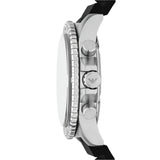 Emporio Armani World Explorer Gents Chronograph Black Silicone Watch