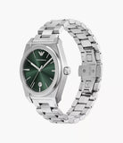 Emporio Armani Gents Three-Hand Date Stainless Steel Watch