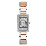 Emporio Armani Ladies MOP Dial Two Tone Analogue Watch