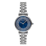 Emporio Armani Ladies Two-Hand Stainless Steel Watch