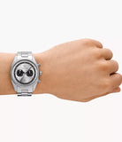 Emporio Armani Chronograph  Gents Silver Tone Watch