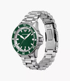 Emporio Armani Sea Explorer Automatic Gents Green Dial Watch