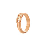 Aigner Donata Ladies Rose Gold Ring Size : 52