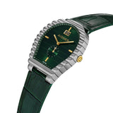 Aigner Torcello Men's Green Dial Green Leather Strap Watch