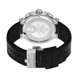 Aigner Taviano Men's Blue Dial Black Leather Strap Watch