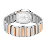 Aigner Milano Men'sSilver Dial Silver Rose Gold Watch