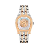 Aigner Vittoria Women's Stainless Steel Rose Gold Plated and White MOP Dial with Metal Bracelet Strap Watch
