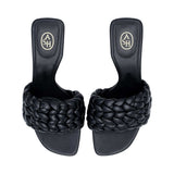ASH Women's Brasil Black Heel Sandal