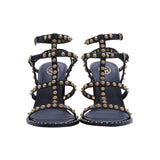 ASH Women's Brasil Black Heels Sandal