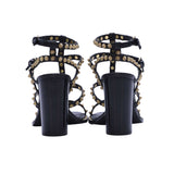 ASH Women's Brasil Black Heels Sandal