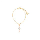 Les Nereides  Aqua Green Mini Ballerina Bracelet