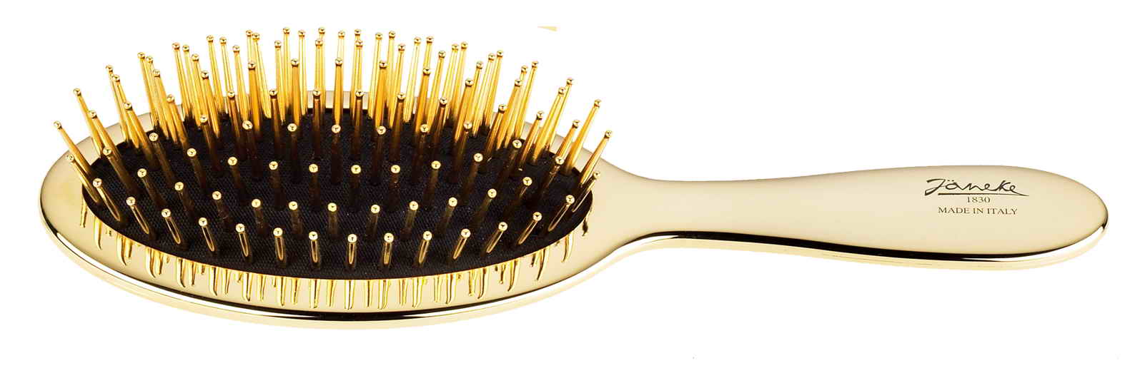 Janeke 1830 Golden Hair Brush, Size: 22X7cm | Hair Brush | Personal Care Janeke 1830 Golden Hair Brush, Size: 22X7cm | Hair Brush | Personal Care