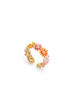 Les Nereides Daisy And Zinnia Crown Adjustable Ring