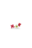 Les Nereides Pink And White Hydrangea Flower Adjustable Ring