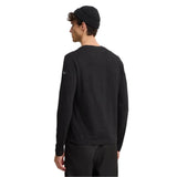 Aeronautica Militare Men's Black Regular Fit Long Sleeve T-shirt