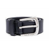 Replay Men's Belt in pierced crust leather