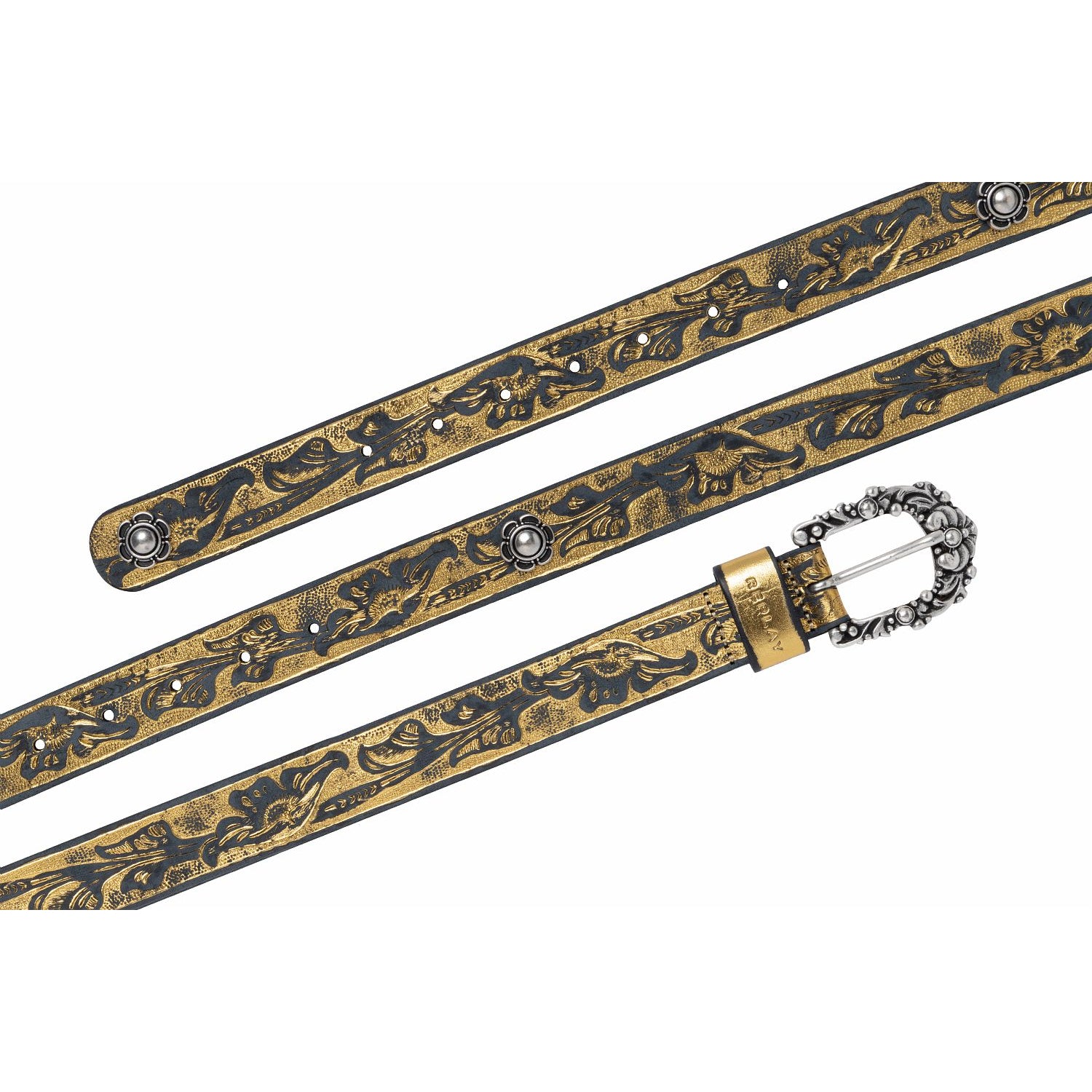 Replay Women's Belt in laminated leather with flowers | Accessories | departure-to-desk | FYFL | GCC | Spring Festival | Women | Women's Belt | Womens Replay Women's Belt in laminated leather with flowers | Accessories | departure-to-desk | FYFL | GCC | Spring Festival | Women | Women's Belt | Womens