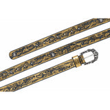 Replay Women's Belt in laminated leather with flowers