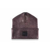 Replay Women's  Beanie in Cotton Blend with Laminated Effect