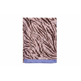 Zebra-striped Chiffon Scarf