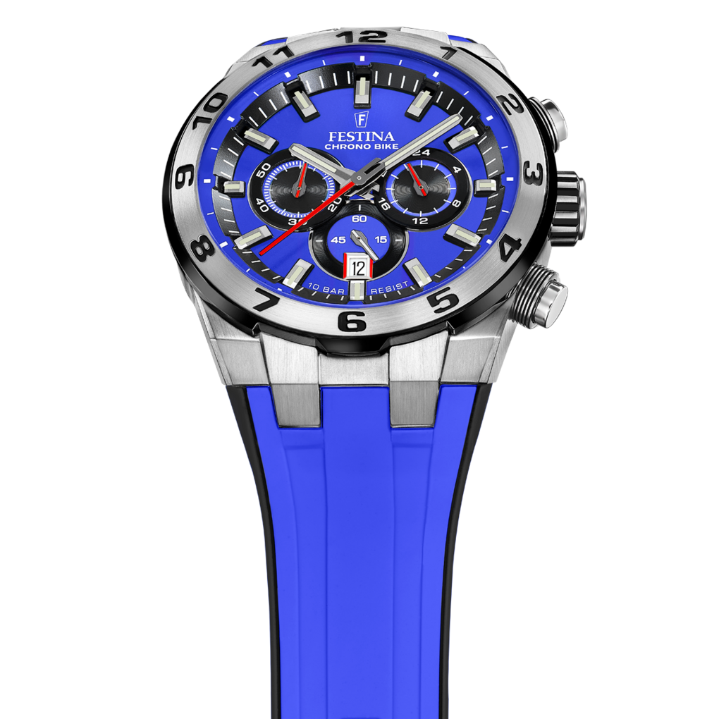 Festina Chrono Bike Men's Blue Dial With Blue Rubber Strap Watch | Fashion Watches | GCC | Men | Mens | Mens Watches Festina Chrono Bike Men's Blue Dial With Blue Rubber Strap Watch | Fashion Watches | GCC | Men | Mens | Mens Watches