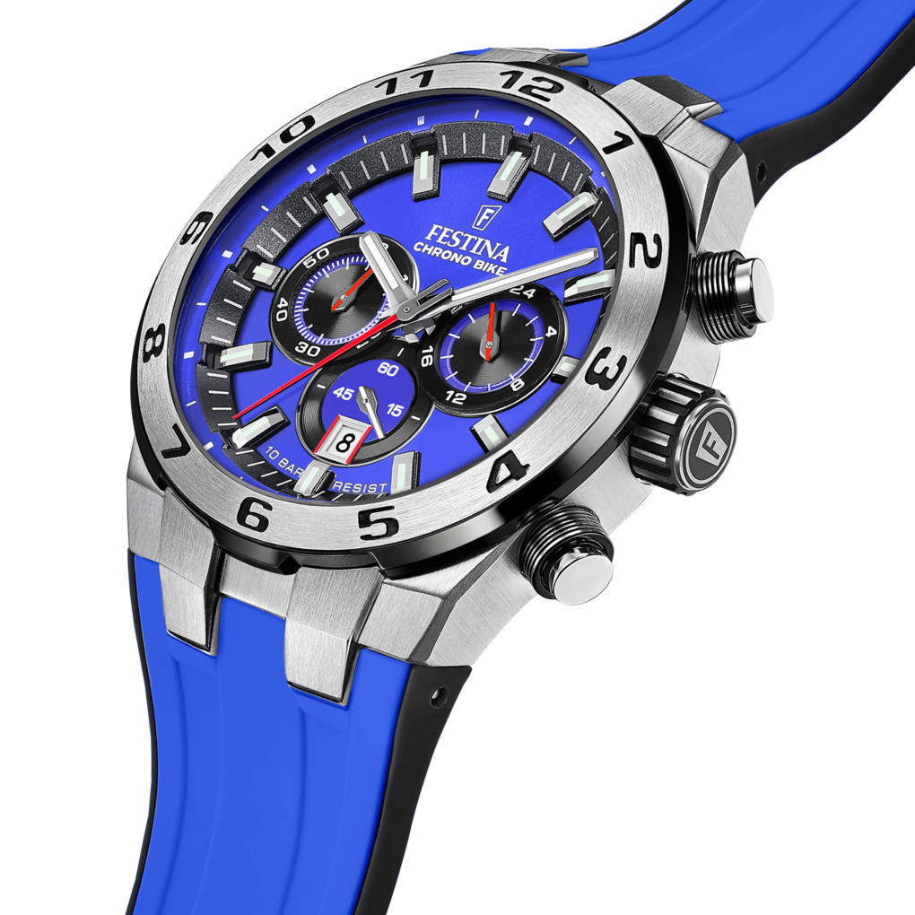 Festina Chrono Bike Men's Blue Dial With Blue Rubber Strap Watch | Fashion Watches | GCC | Men | Mens | Mens Watches Festina Chrono Bike Men's Blue Dial With Blue Rubber Strap Watch | Fashion Watches | GCC | Men | Mens | Mens Watches