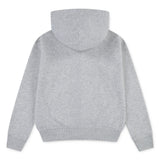 This full-zip hoodie from the Abercrombie Kids "A&F Essentials" collection is designed for versatility and long-lasting wear.