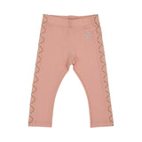 Aigner Kids Baby Girl’s Pink Set with Heart Print T-Shirt and Gold Detailed Leggings – Shop the Latest Online