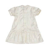 Aigner Kids Baby Girl’s White Dress with Pink Bow – Find Online Today