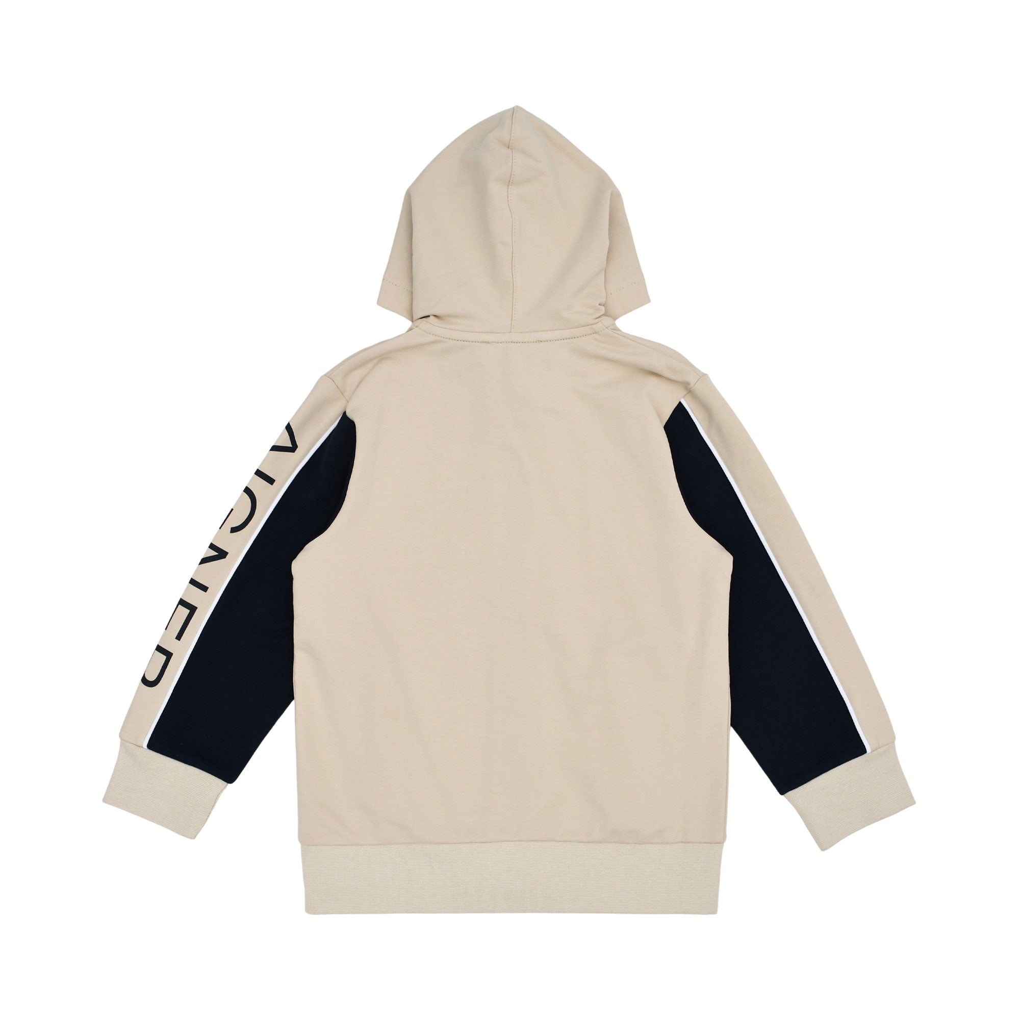 Aigner Kids Boy’s Beige and Navy Jogging Suit with Logo Patch – Shop Online Today