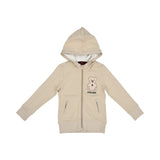 Aigner Kids Girl’s Beige Jogging Suit with Teddy Bear Embroidery – Available for Online