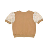 Aigner Kids Girl’s Beige Top & Trousers Set with Gold Buttons and Logo Patch – Available for Online Purchase