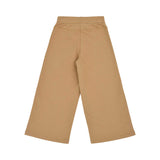 Aigner Kids Girl’s Beige Top & Trousers Set with Gold Buttons and Logo Patch – Available for Online Purchase