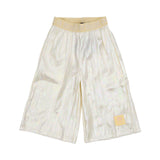 Aigner Kids Girl’s Cream White Set T-shirt and Metallic Trousers – Now Online