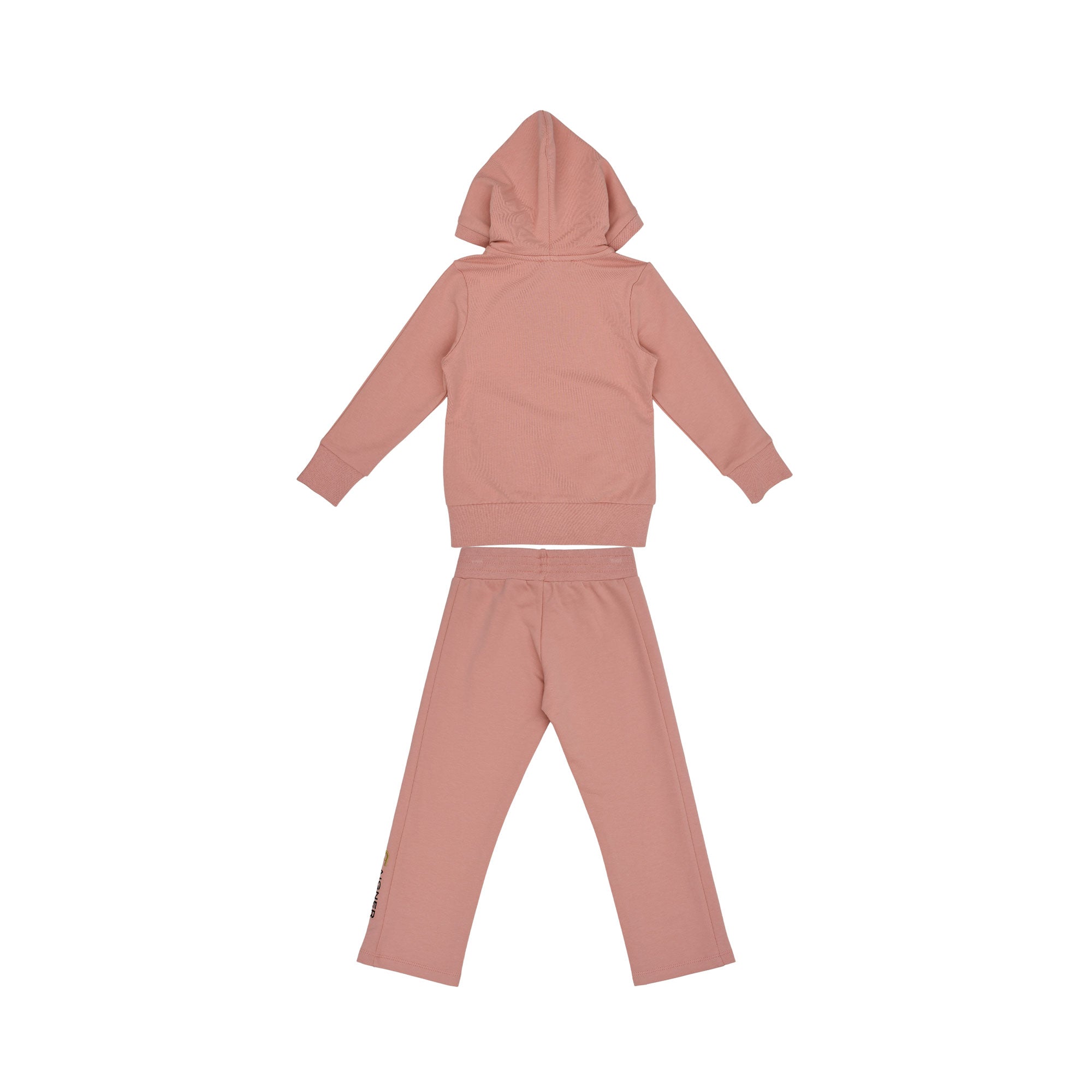 Aigner Kids Girl’s Pink Jogging Suit with Teddy Bear Embroidery – Available for Online