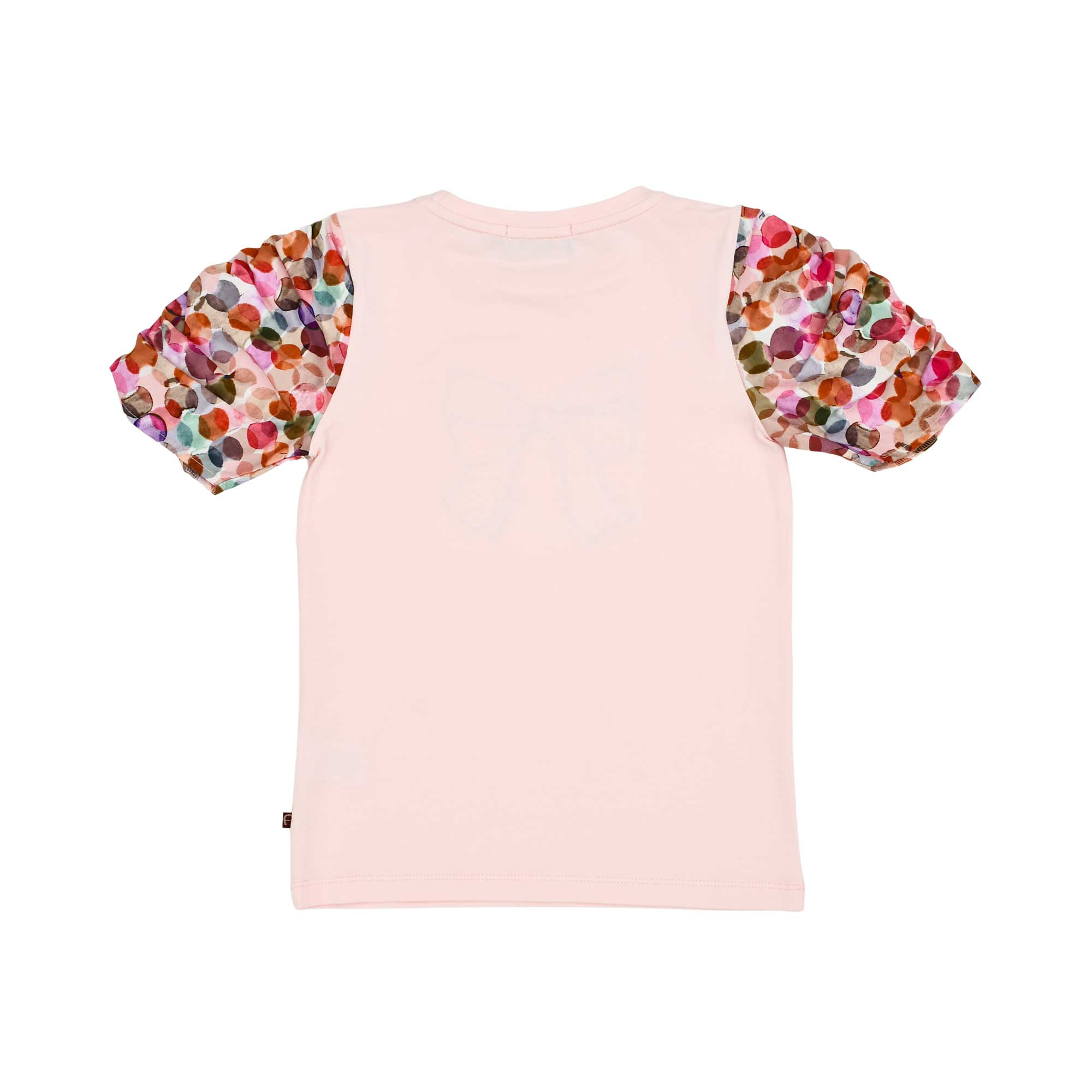 Aigner Kids Girl’s Pink Set with Bow T-shirt and Colorful Printed Skirt – Shop Now Online