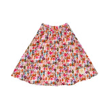 Aigner Kids Girl’s Pink Set with Bow T-shirt and Colorful Printed Skirt – Shop Now Online