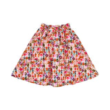 Aigner Kids Girl’s Pink Set with Bow T-shirt and Colorful Printed Skirt – Shop Now Online