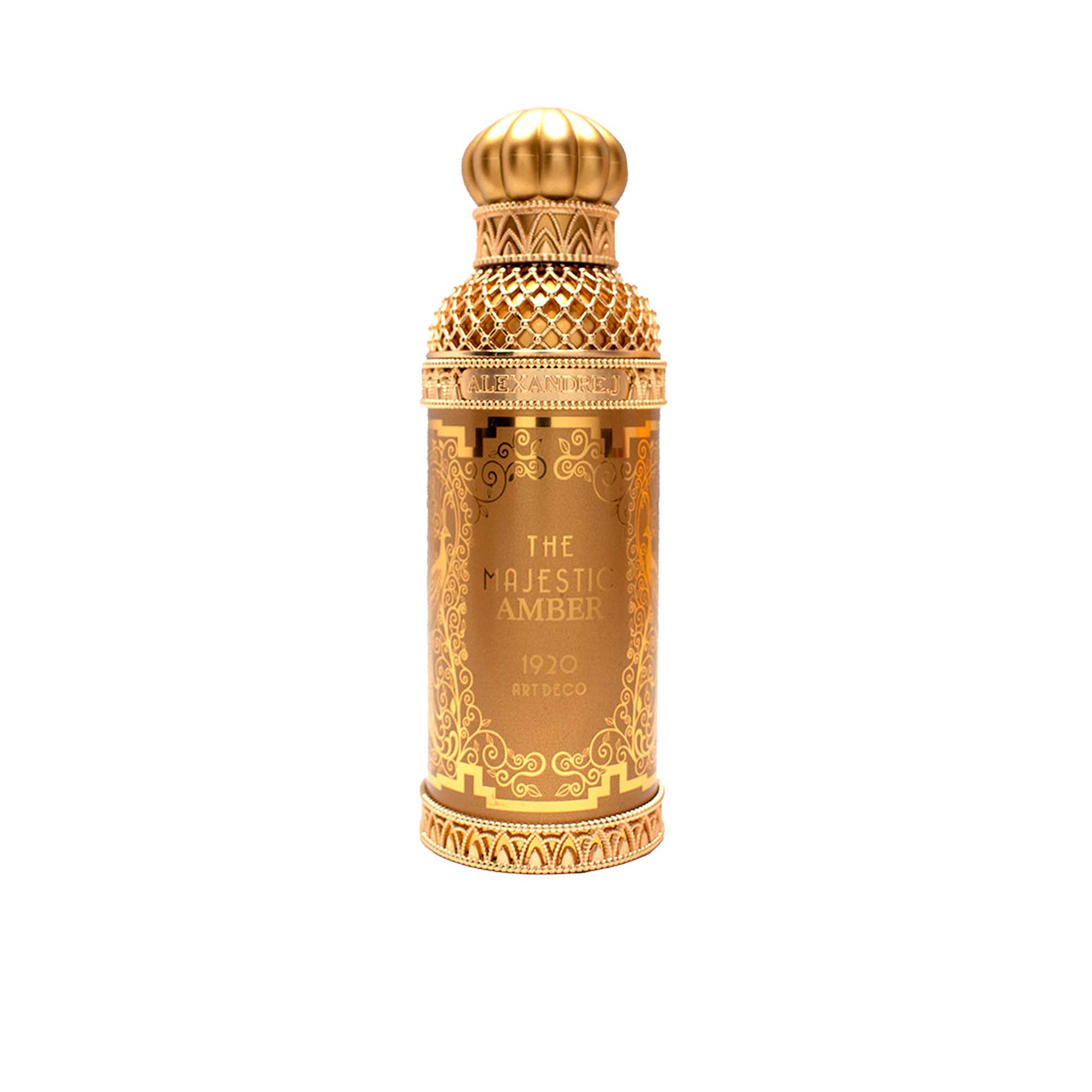 Alexandre J The Majestic Amber Art Deco Collector Eau de Parfum 100ml warm amber woody oriental spicy fragrance for men and women at Blue Salon Qatar Exclusive Online