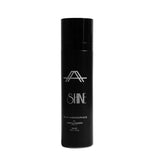 Front studio portrait of the A Secret Shine Sun Memories 100ml luxury Hair Mist bottle by Amal Ameen Beauty, displayed at the BLUE SALON shop.