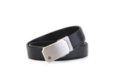 Samsonite Men's AAMIR Basic Auto Black Leather Belt