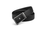 Samsonite AAMIR II Biz Plate AL Auto 02 Black Leather Belt
