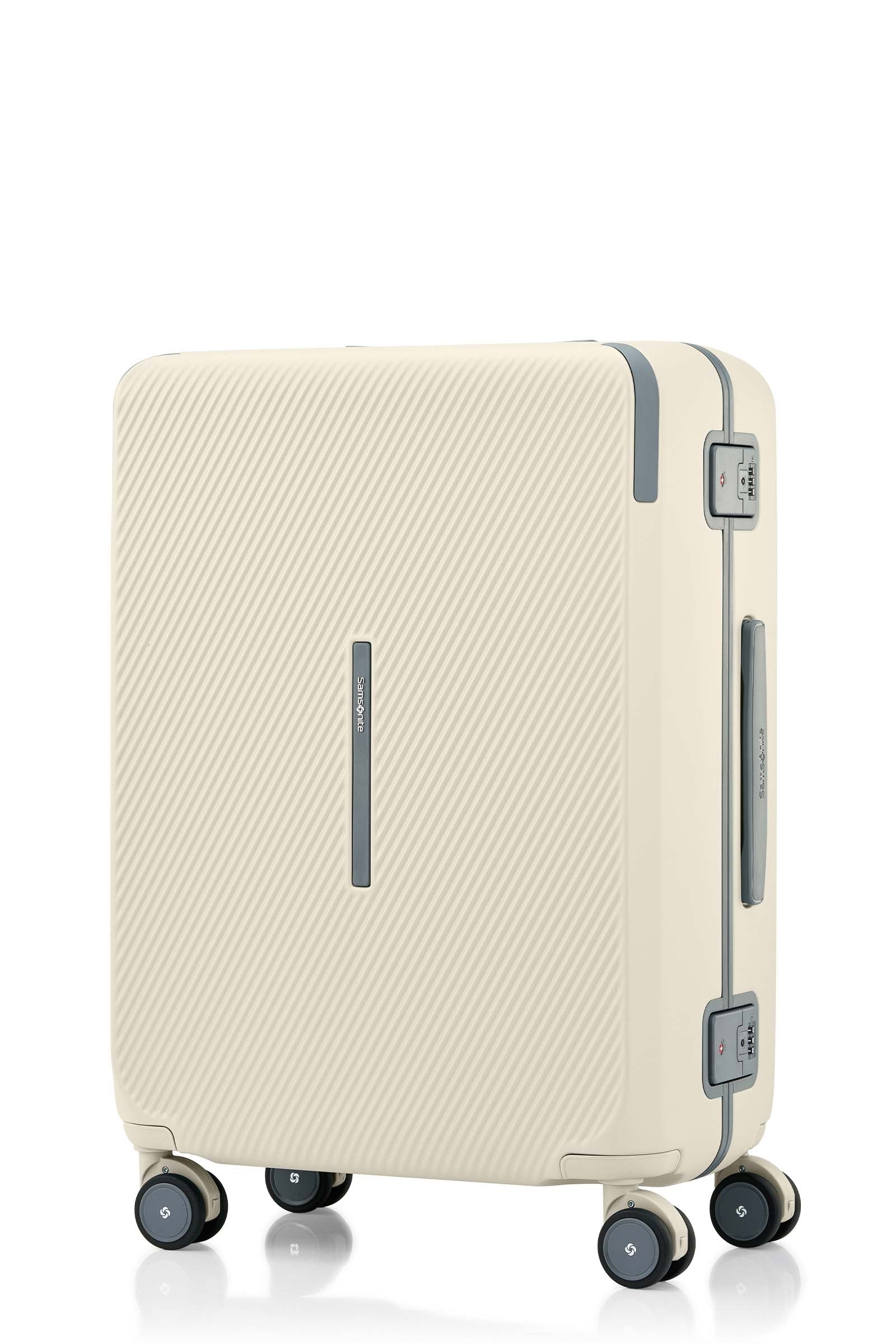 Samsonite Evox Spinner Beige Hard Luggage