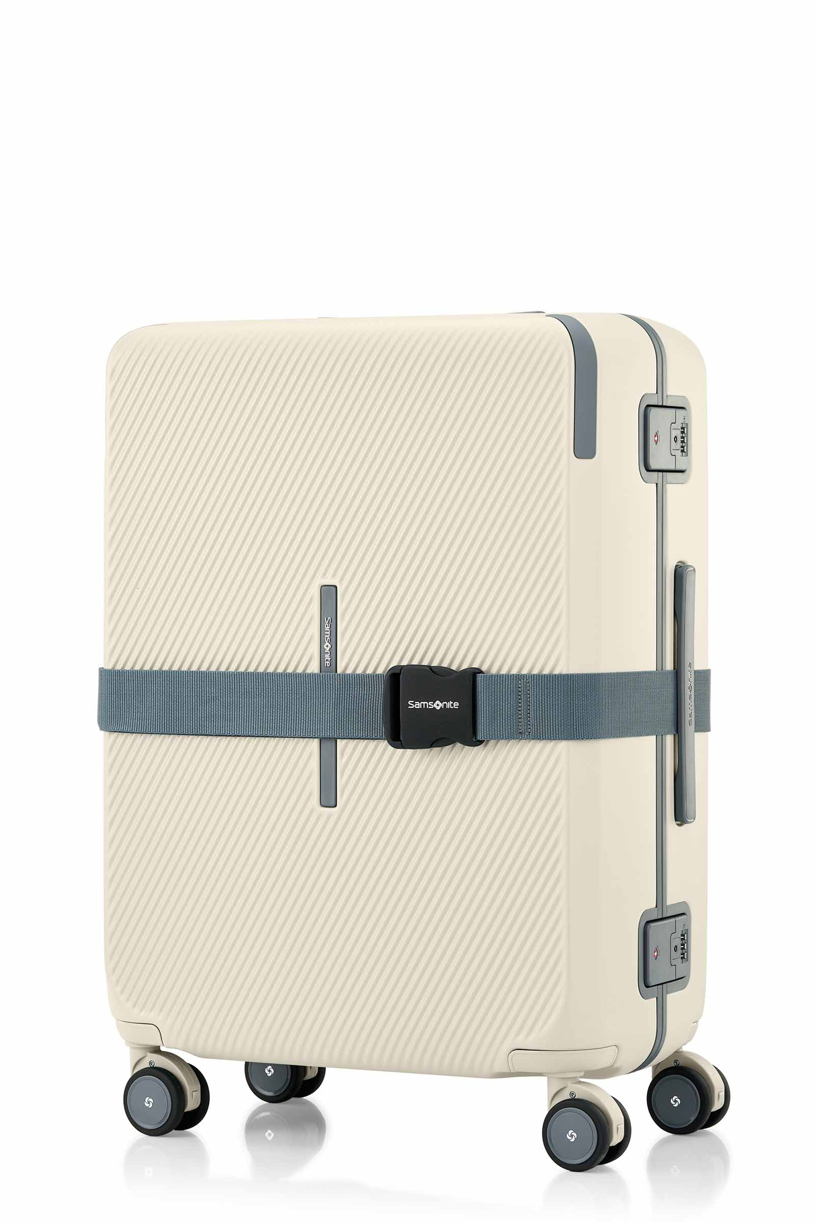 Samsonite Evox Spinner Beige Hard Luggage