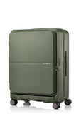 Samsonite Flatform Spinner Metallic Green Hard Luggage