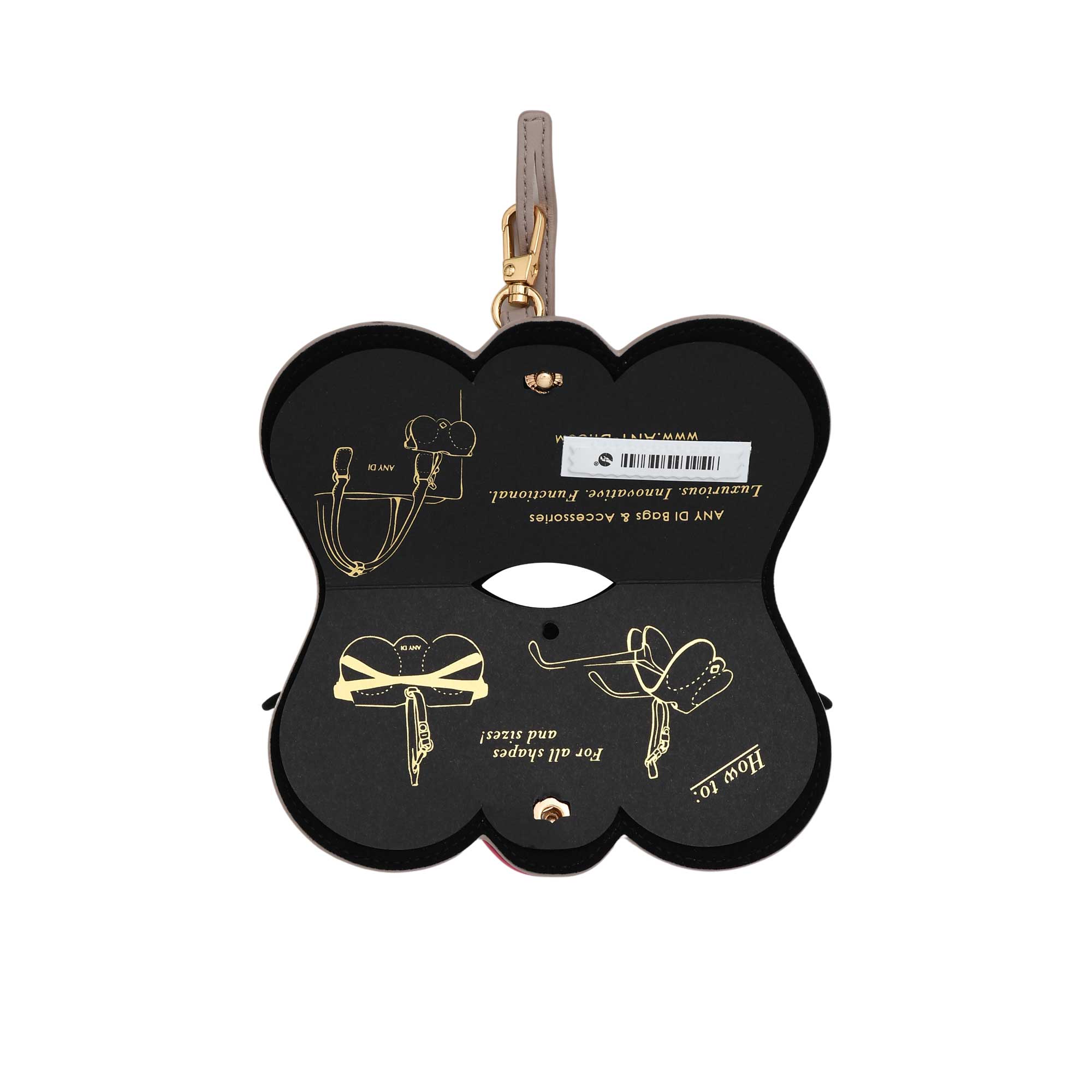 Any Di Women's Sunglass Cover Kiss Taupe