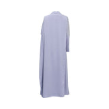 Aquillora Women's Light Blue Embellished Abaya with Pearl Detailing — Order Online Today
