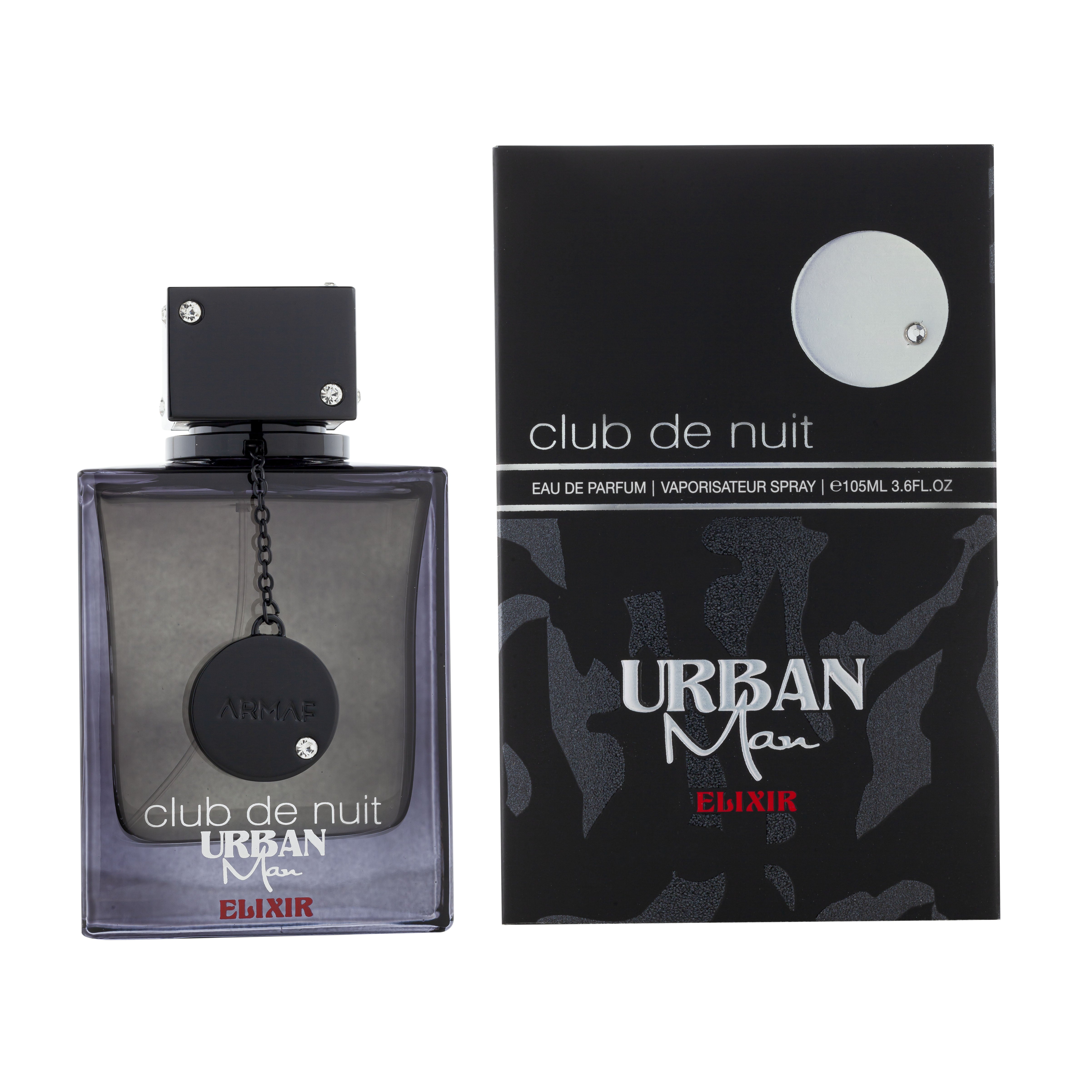 Armaf Club De Nuit Urban Man Elixir Eau De Parfum 105ml woody spicy fragrance for men Shop Now Online